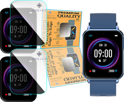 HIDEOUS Screen Guard for fire boltt hulk(Pack of 2)