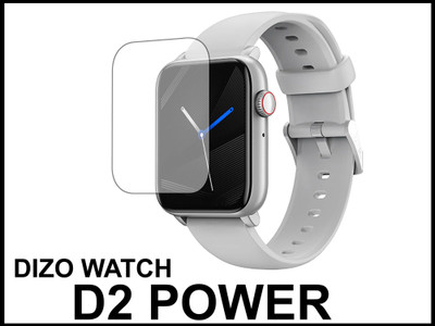 TWUAOP Screen Guard for DIZO WATCH D2 POWER(Pack of 1)
