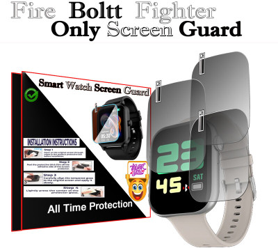 daffin Screen Guard for Fire Boltt Fighter(Pack of 3)