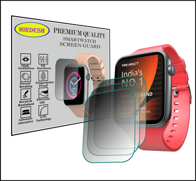 hirdesh Screen Guard for Fire-Boltt Ring(Pack of 3)