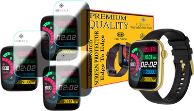 HIDEOUS Screen Guard for FIRE BOLTT RING 3(Pack of 3)