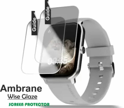 chakoor Screen Guard for AMBRANE WISE GLAZE SMART WATCH(Pack of 2)
