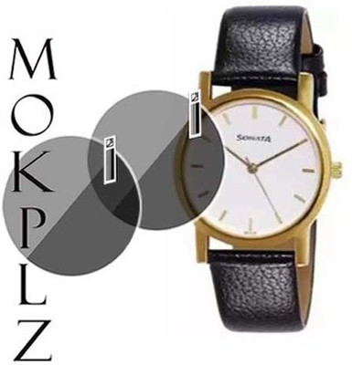 MOKPLZ Screen Guard for SONATA NN7987YL02WANALOG WATCH(Pack of 2)