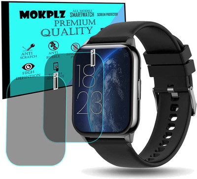 MOKPLZ Screen Guard for PEBBLE COSMOS NOVA SMARTWATCH(Pack of 2)