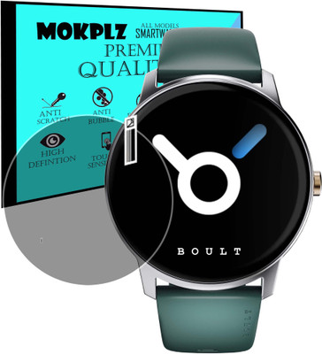 MOKPLZ Screen Guard for BOULT COSMIC R SMARTWATCH(Pack of 1)