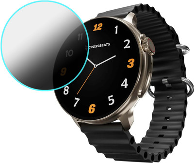 MOKPLZ Screen Guard for CROSSBEATS AURA SMARTWATCH(Pack of 1)