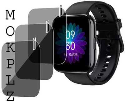 MOKPLZ Screen Guard for DIZO WATCH PRO(Pack of 3)
