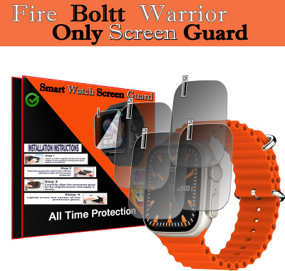 daffin Screen Guard for Fire-Boltt Warrior(Pack of 4)
