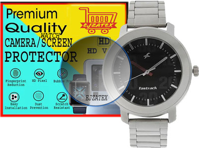 ejzatex Screen Guard for Fastrack NN3121SM02 Silver Metal Analog Men's Watch(Pack of 1)