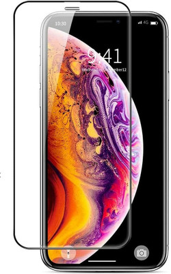 maddy Edge To Edge Tempered Glass for Apple iPhone XS(Pack of 1)