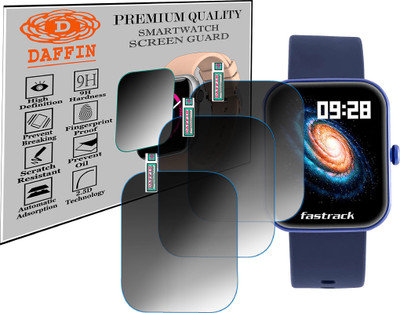 daffin Screen Guard for Fastrack Reflex Hello|BT Calling SMARTWATCH SCREENGUARD(Pack of 3)