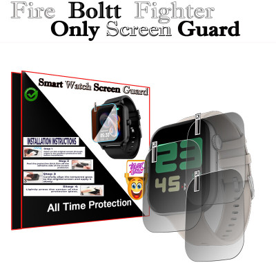 daffin Screen Guard for Fire Boltt Fighter(Pack of 3)