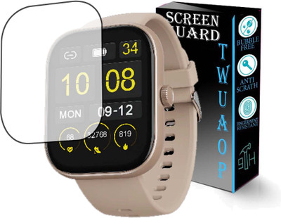 TWUAOP Screen Guard for BOAT WAVE SIGMA SMARTWATCH(Pack of 1)