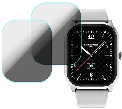 MOKPLZ Screen Guard for FIRE BOLTT HUNTER SMARTWATCH(Pack of 2)