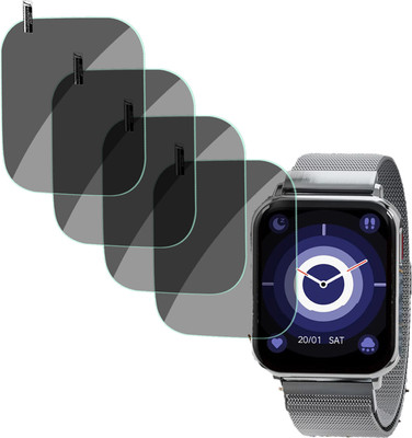 XAZE Screen Guard for fire bolt king Smartwatch screen guard(Pack of 4)