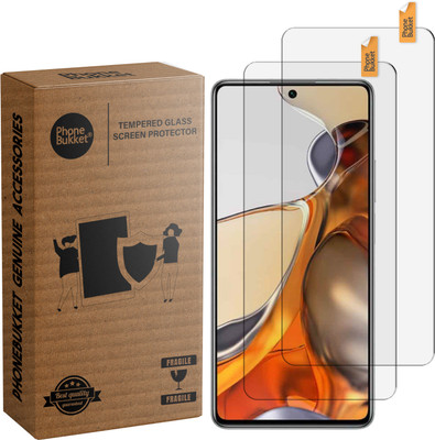 MobileBukket Impossible Screen Guard for Xiaomi Mi 11T Pro 5G(Pack of 2)