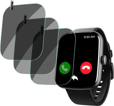 XAZE Screen Guard for boAt Wave Lynk Voice Smartwatch(Pack of 3)