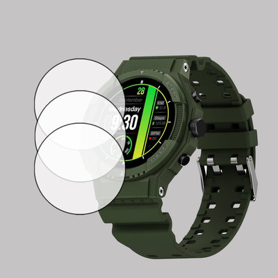 EJZATEX Screen Guard for FIRE BOLTT QUEST SMARTWATCH, SCREEN GUARD(Pack of 3)