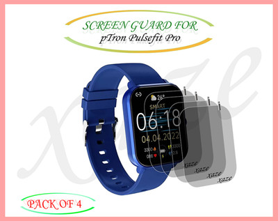 XAZE Screen Guard for pTron Pulsefit Pro Smartwatch(Pack of 4)