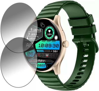 TWUAOP Screen Guard for GIZMORE GIZFIT CURVE SMARTWATCH(Pack of 2)