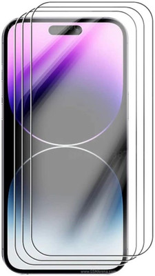 Midos Screen Guard for iPhone 14, Tempered Glass For iPhone 14 Screen Protector Guard[3-Pack] Compatible With Apple iPhone 14 with Easy Installation Kit(Pack of 3)