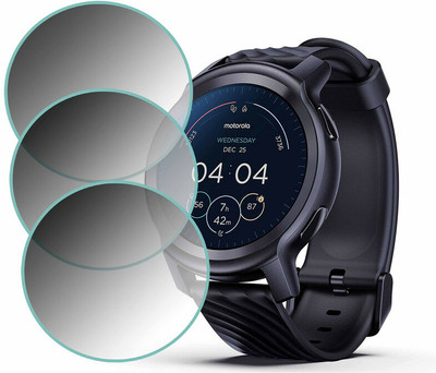 hirdesh Screen Guard for Motorola Moto Watch 100 42mm(Pack of 3)