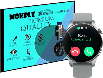 MOKPLZ Screen Guard for TITAN TALK SMARTWATCH(Pack of 1)