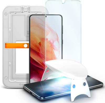 Spigen Screen Guard for Samsung Galaxy S21(Pack of 1)