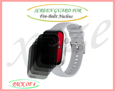 XAZE Screen Guard for Fire-Boltt Nucleus Smartwatch(Pack of 4)