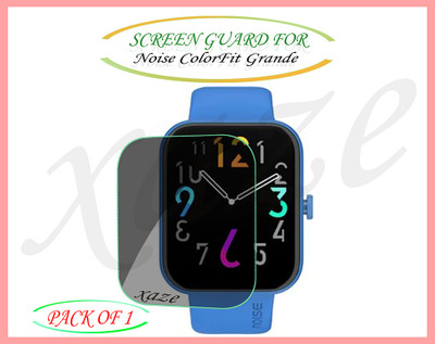 XAZE Screen Guard for Noise ColorFit Grande Smartwatch(Pack of 1)