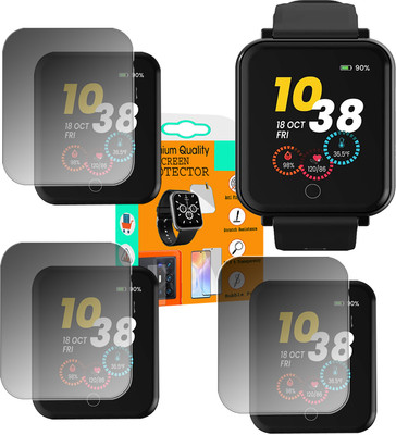 EZGER Screen Guard for GOQii smart vital plus smart(Pack of 3)