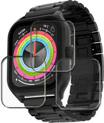 tombik Screen Guard for xd205-Fire Boltt Solaris Smartwatch -p-3(Pack of 3)