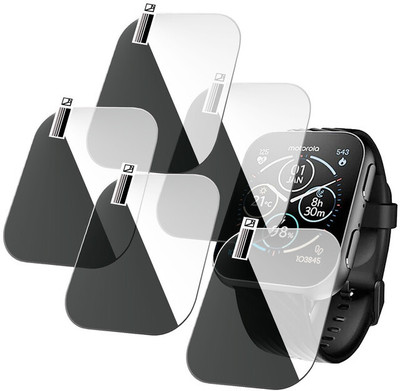 HIDEOUS Screen Guard for Motorola Moto Watch 200(Pack of 5)