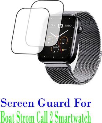 ejzatex Screen Guard for BOAT STORM CALL 2 SMARTWATCH, SCREEN GUARD(Pack of 2)