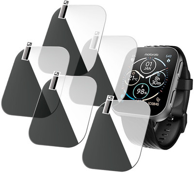 daffin Screen Guard for Motorola Moto Watch 200(Pack of 5)