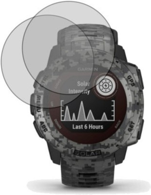 Aleena Screen Guard for Garmin Instinct Solar-Camo Edition [9H+] 0.1379(Pack of 2)