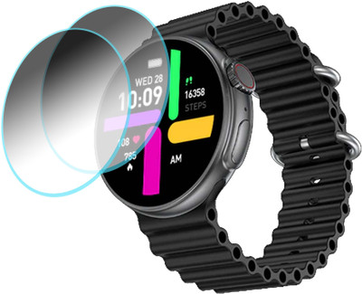 TWUAOP Screen Guard for FIRE BOLTT ASTEROID SMARTWATCH(Pack of 2)