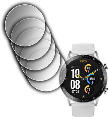 EJZATI Screen Guard for DIZO WATCH R TALK smartwatch, SCREEN GUARD(Pack of 5)