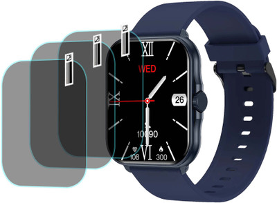 MOKPLZ Screen Guard for FIRE BOLTT ETERNO SMARTWATCH(Pack of 3)