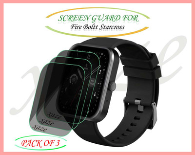 XAZE Screen Guard for Fire Boltt Starcross Smartwatch(Pack of 3)