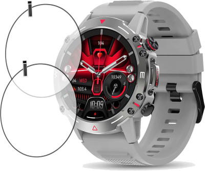 TWUAOP Screen Guard for PEBBLE COSMOS QUEST SMARTWATCH(Pack of 2)