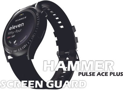 S9HUB Screen Guard for HAMMER PULSE ACE PLUS SMARTWATCH(Pack of 2)