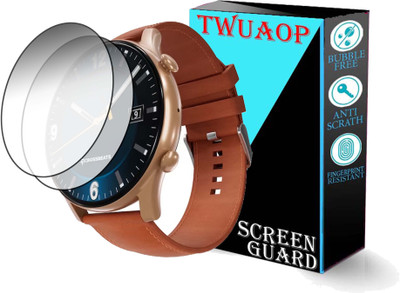 TWUAOP Screen Guard for CROSSBEATS APEX REGAL SMARTWATCH(Pack of 2)
