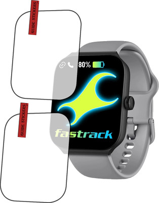 ejzatex Screen Guard for FASTRACK REVOLTT FS1 MAX SMARTWATCH, SCREEN GUARD(Pack of 2)