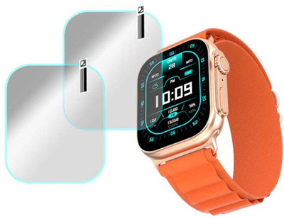 MOKPLZ Screen Guard for FIRE BOLTT GLADIATOR PLUS SMARTWATCH(Pack of 2)