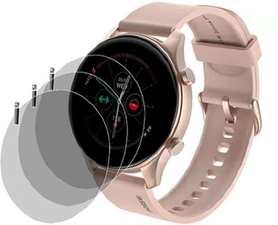 XAZE Screen Guard for Noise NoiseFit Evolve 3 Smartwatch(Pack of 3)