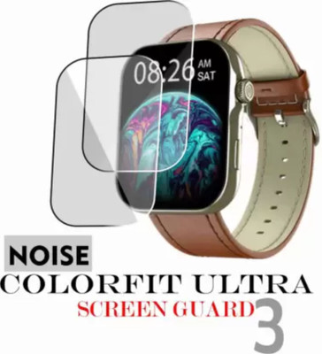 ICROMECK Screen Guard for NOISE COLORFIT ULTRA 3 SMARTWATCH(Pack of 2)