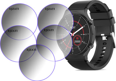 EJZATI Screen Guard for AQFIT W9 Bluetooth Calling Smartwatch(Pack of 5)