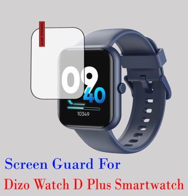 ejzatex Screen Guard for DIZO WATCH D PLUS SMARTWATCH, SCREEN GUARD(Pack of 1)