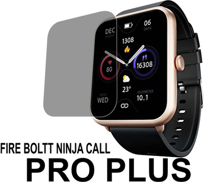 TWUAOP Screen Guard for FIRE BOLTT NINJA CALL PRO PLUS(Pack of 1)